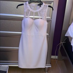 White lacy dress